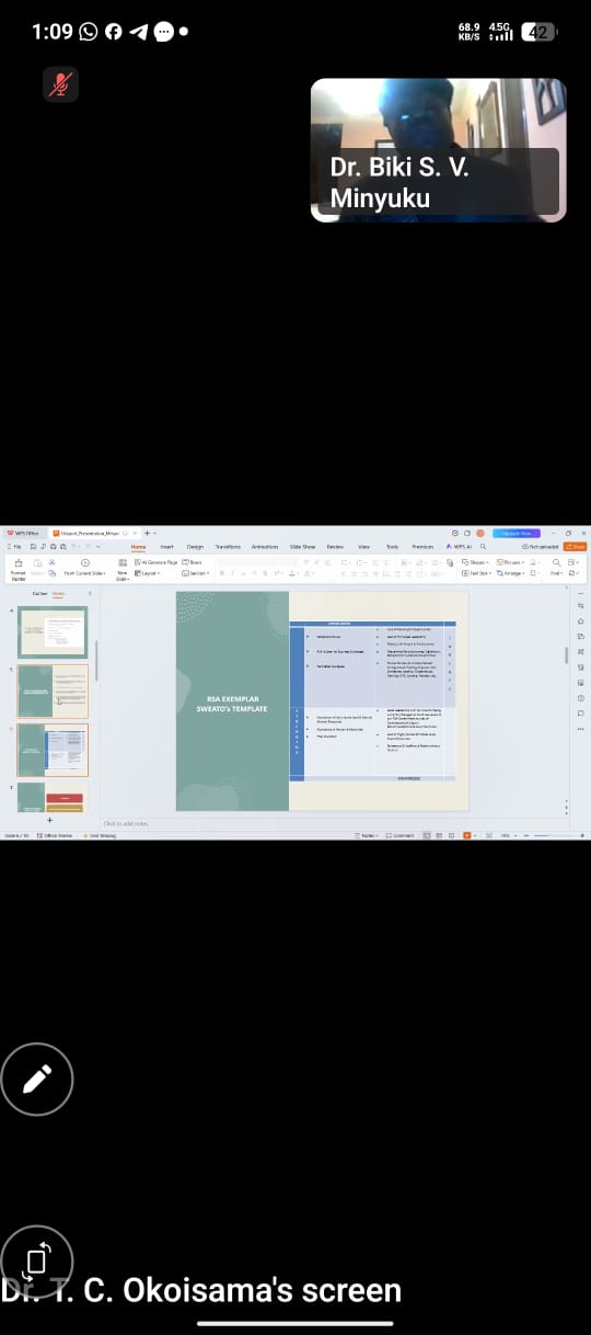 Maiden Virtual International Conference - University of Port Harcourt - photo 3